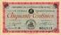 Billet de la Chambre de Commerce de Lure - 50 centimes - d�lib�ration du 23 d�cembre 1920