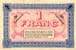 Billet de la Chambre de Commerce de Lure - 1 franc - d�lib�ration du 16 d�cembre 1919