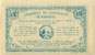 Billet de la Chambre de Commerce de Marseille - 50 centimes - délibérations du 12 août 1914 - série A