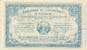 Billet de la Chambre de Commerce de Marseille - 2 francs - d�lib�rations du 12 ao�t 1914 - sp�cimen - s�rie U - n�00,000