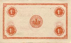 Billet de la Chambre de Commerce de Montlu�on - Gannat - 1 franc - d�lib�ration du 19 d�cembre 1921 - sp�cimen