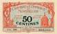 Billet de la Chambre de Commerce de Montpellier - 50 centimes - D�lib�ration du 6 janvier 1921