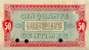 Billet de la Chambre de Commerce de Moulins et Lapalisse - 50 centimes - d�lib�ration du 12 mai 1916 - sp�cimen annul�
