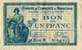 Billet de la Chambre de Commerce de Narbonne - 1 franc - d�lib�ration du 2 octobre 1919 - s�rie M