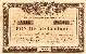 Billet des Chambres de Commerce de Quimper & de Brest - 50 centimes 1921 - filigrane Abeilles
