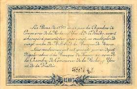 Billet de la Chambre de Commerce de La Roche-sur-Yon & de la Vend�e - 25 centimes - �mission de 1916 - s�rie G