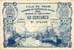 Billet de la Ville de Rouen - Chambre de Commerce de Rouen - 50 centimes - 1920 émission de remplacement