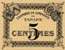 Ticket de la Chambre de Commerce de Tarare - 5 centimes - 2�me �mission