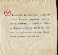 Ville d'Arras - 1 franc - Le 29 août 1914 - Série A - n°203684 - dos