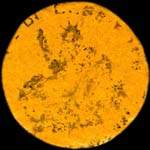Bon de n�cessit� - Bessi�res - 5 centimes 1918 - dos