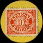 Bon de nécessité - Bordeaux - Epargne Française - 10 francs - Carton jaune - face