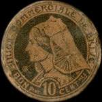 Bon de n�cessit� - Brive - Union Commerciale de Brive - 10 centimes 1917 - face
