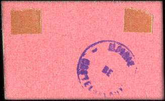 Bon de n�cessit� de 25 centimes - 15 mai 1916 - type avec grand 25 et petit 