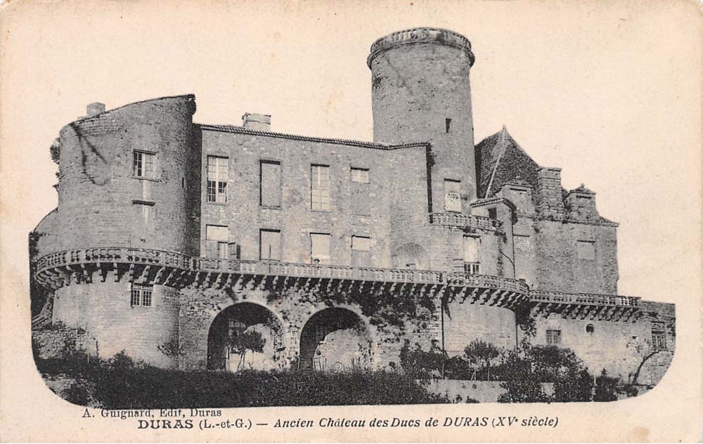 Ancien Château des Ducs de Duras (XVe siècle)