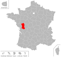 Emplacement du d�partement des Dexu-S�vres (79) en petit format
