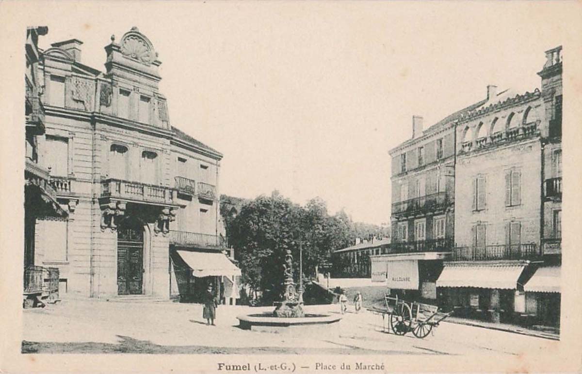 Fumel - La Place du Marché