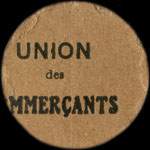 Bon de 5 centimes de l'Union des Commerçants de Grenade (Haute-Garonne - département 31) type 2 - dos