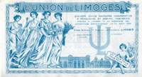 Bon pour 10 francs en marchandises - Société Coopérative l'Union de Limoges - dos