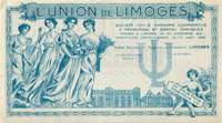 Bon pour 20 francs en marchandises - Société Coopérative l'Union de Limoges - dos