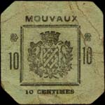 Bon de 10 centimes - Mouvaux - face