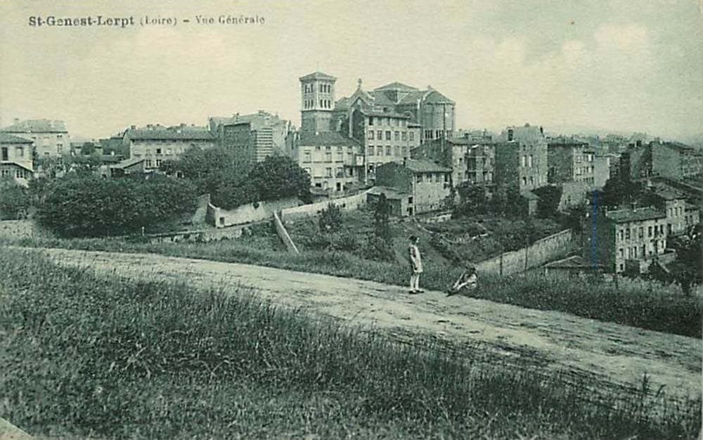 Saint-Genest-Lerpt (Loire - 42) - Vue g�n�rale