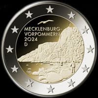 Allemagne 2024 - Mecklembourg-Pomranie-Occidentale - 2 euro commmorative