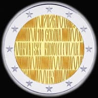 Croatie 2026 - 100 ans de la radio télévision croate - 2 euro commémorative