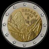 Espagne 2022 - Parc National de Garajonay - Héritage Mondial de l’Unesco  - 2 euro commémorative