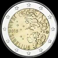 Finlande 2015 - 150 ans de Jean Sibelius - 2 euro commémorative