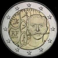 France 2013 - 150 ans de Pierre de Coubertin - 2 euro commémorative