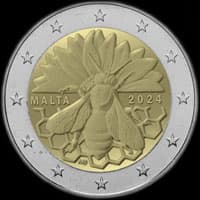 Malte 2024 - Abeille Maltaise - 2 euro commmorative
