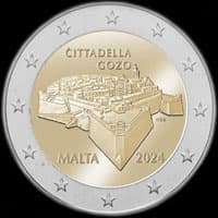 Malte 2024 - Citadelle de Gozo - 2 euro commmorative