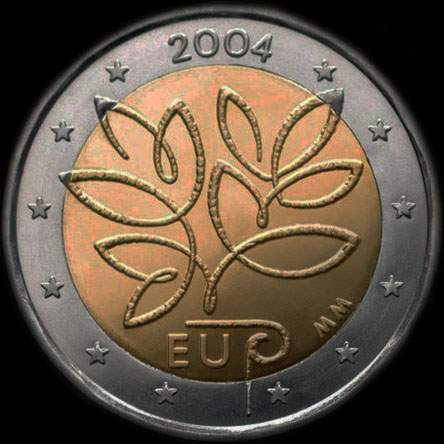 Finlande 2004 - Elargissement de l'UE � 10 nouveaux pays - 2 euro comm�morative