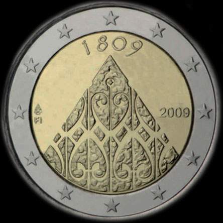 Finlande 2009 - 200 ans de l'Autonomie et des Institutions - 2 euro comm�morative