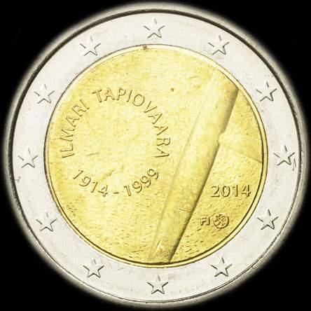 Finlande 2014 - 100 ans d'Ilmari Tapiovaara - 2 euro comm�morative