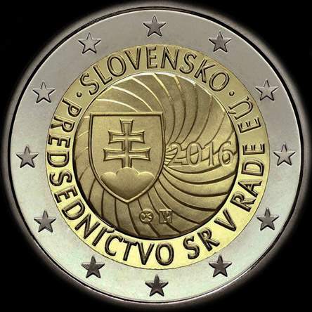 Slovaquie 2016 - Présidence de l'UE - 2 euro commémorative