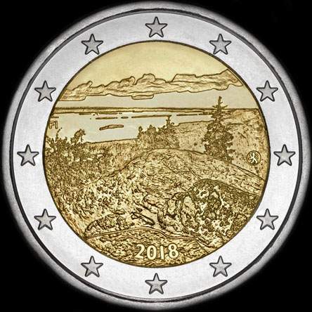 Finlande 2018 - Parc National de Koli - 2 euro comm�morative