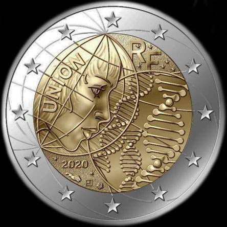 France 2020 - Recherche m�diale - Union - 2 euro comm�morative