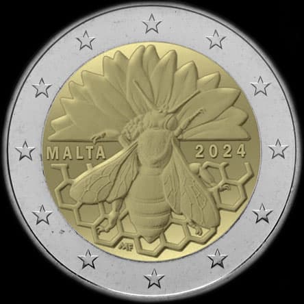 Malte 2024 - Abeille Maltaise - 2 euro comm�morative
