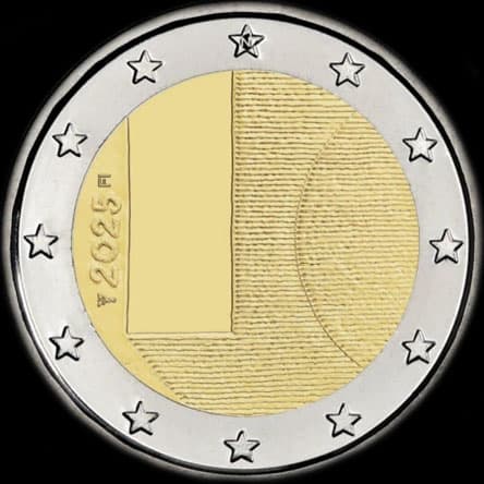 Finlande 2025 - Visites d��tat en Finlande - Diplomatie et politique �trang�re  - 2 euro comm�morative