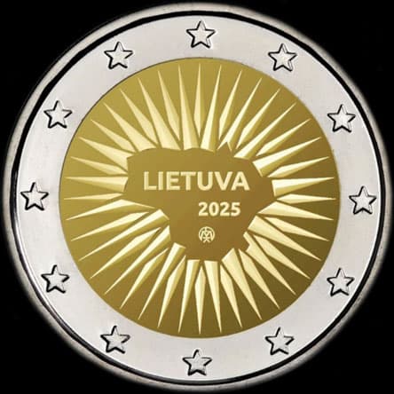 Lituanie 2025 - D�fense de la Lituanie - 2 euro comm�morative