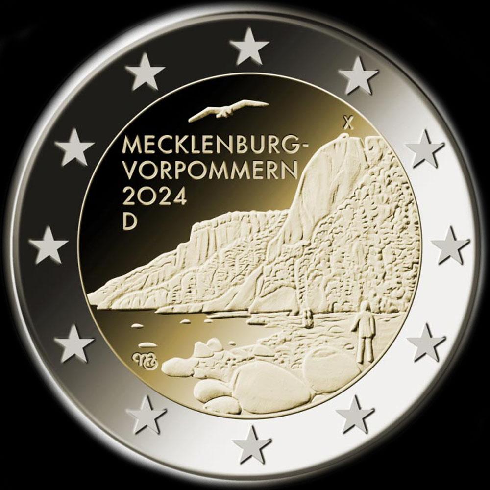 Allemagne 2024 - Mecklembourg-Pom�ranie-Occidentale - 2 euro comm�morative