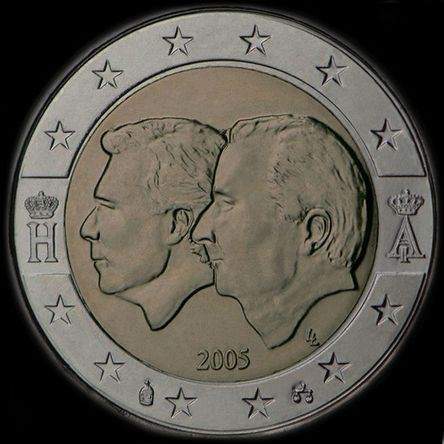 Belgique 2005 - Union Economique Belgo-Luxembourgeoise - 2 euro commémorative