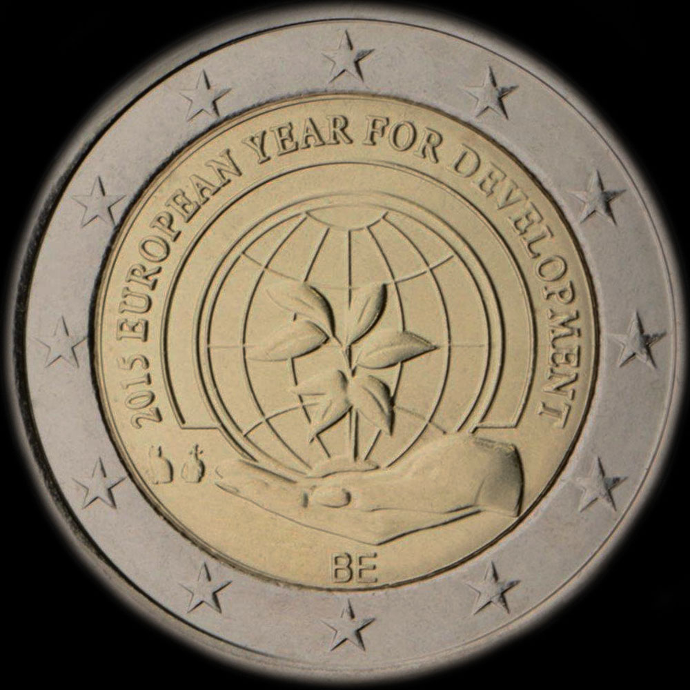 Belgique 2015 - Ann�e Europ�enne du D�veloppement - 2 euro comm�morative