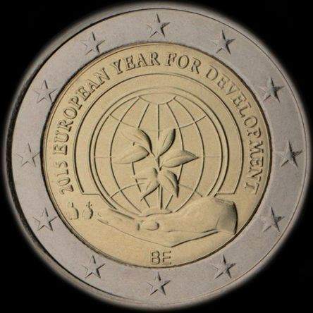Belgique 2015 - Ann�e Europ�enne du D�veloppement - 2 euro comm�morative