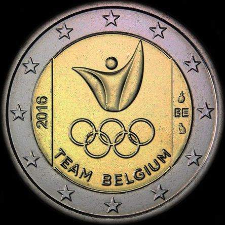Belgique 2016 - Jeux Olympiques de Rio de Janeiro - 2 euro commémorative