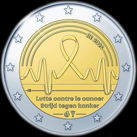 Belgique 2024 - Lutte contre le Cancer - 2 euro comm�morative