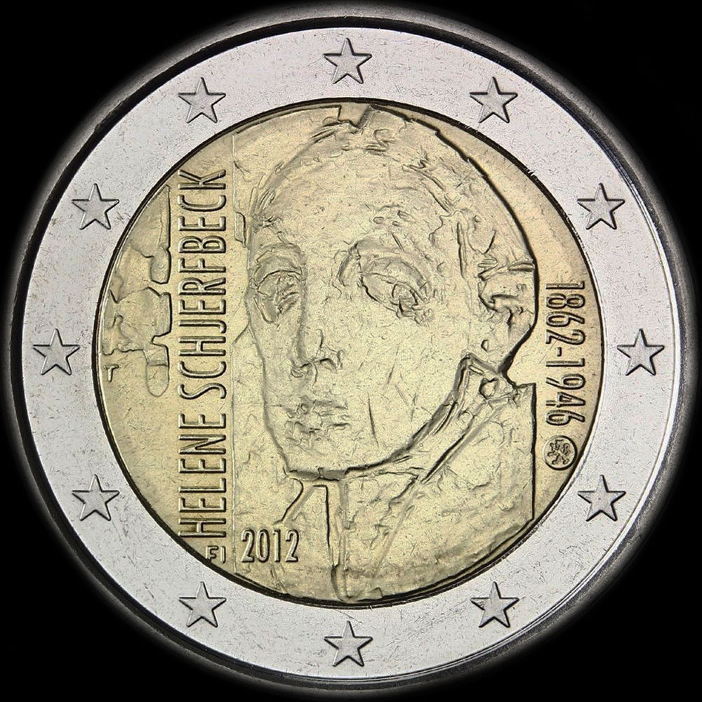 Finlande 2012 - 150 ans d'H�l�ne Schjerfbeck - 2 euro comm�morative