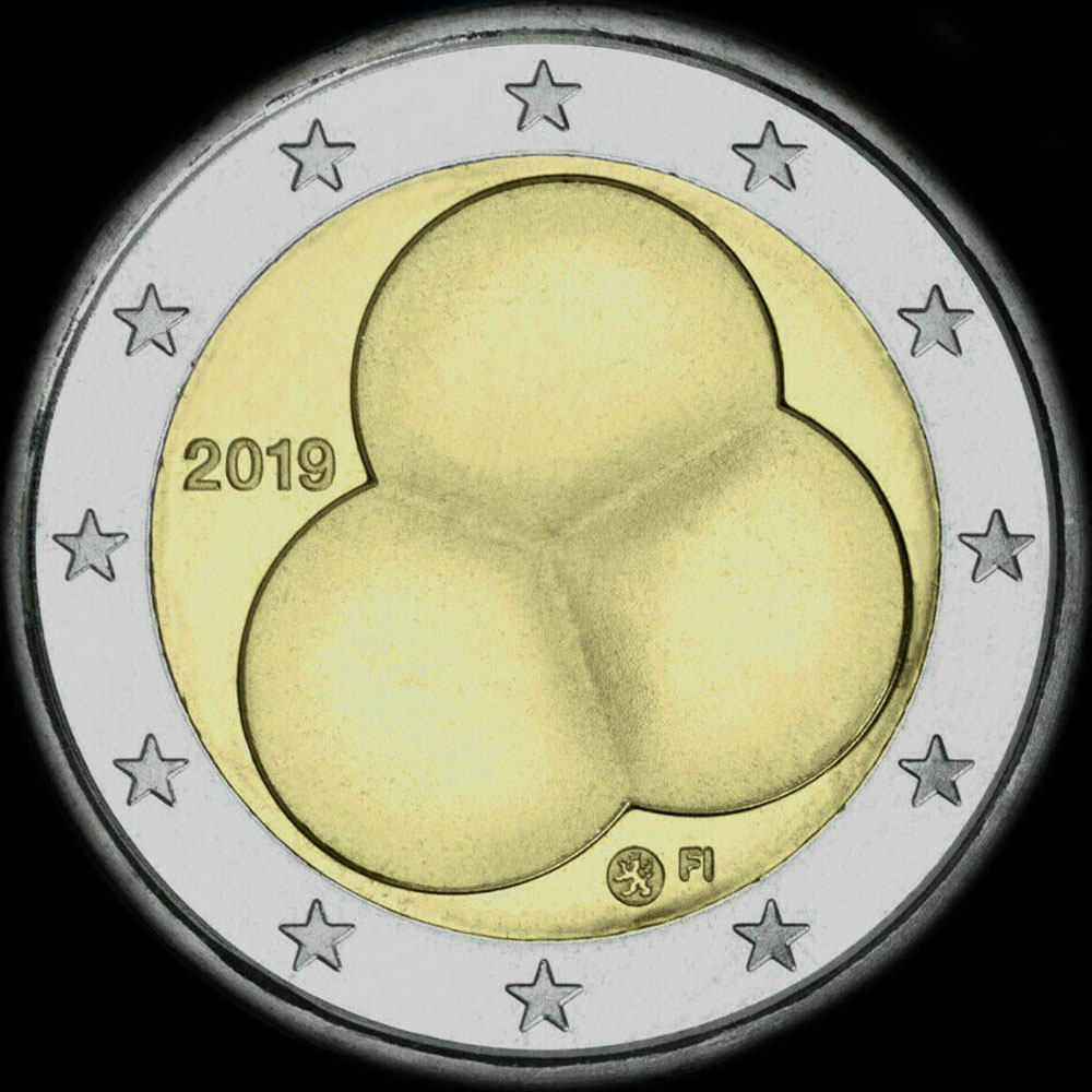 Finlande 2019 - 100 ans de la Constitution Finlandaise - 2 euro comm�morative