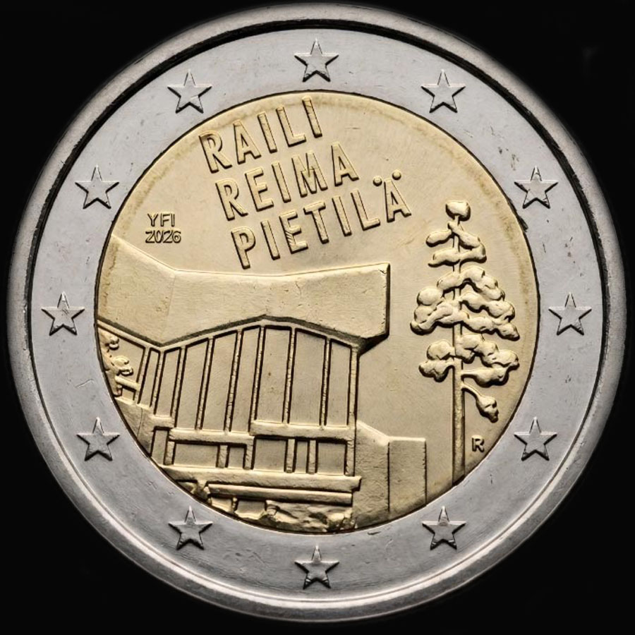 Finlande 2026 - Raili et Reima Pietil� - 2 euro comm�morative